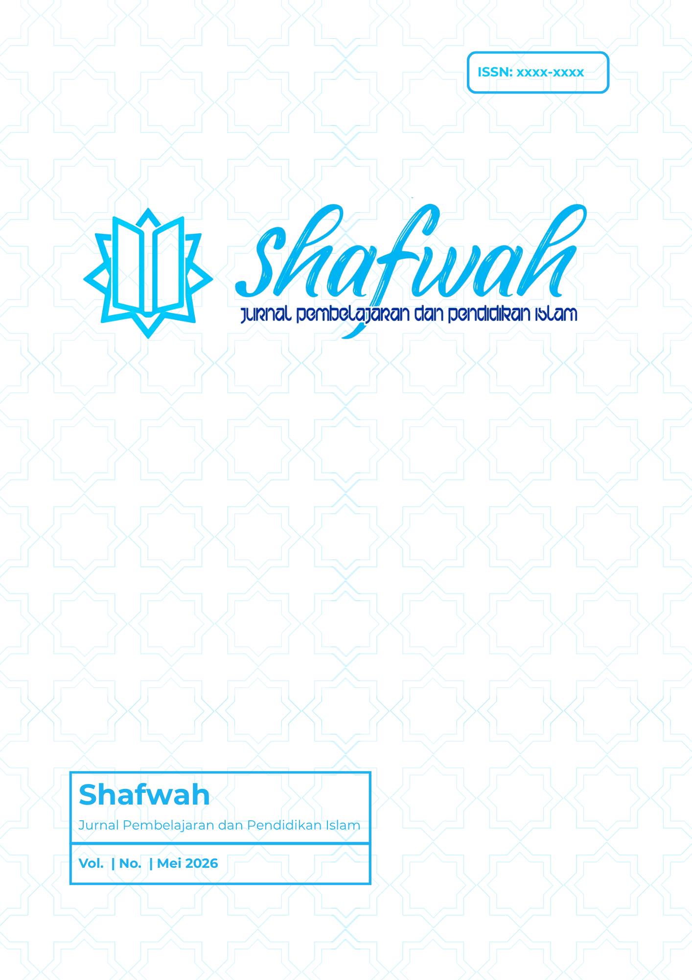 Shafwah: Jurnal Pembelajaran dan Pendidikan Islam