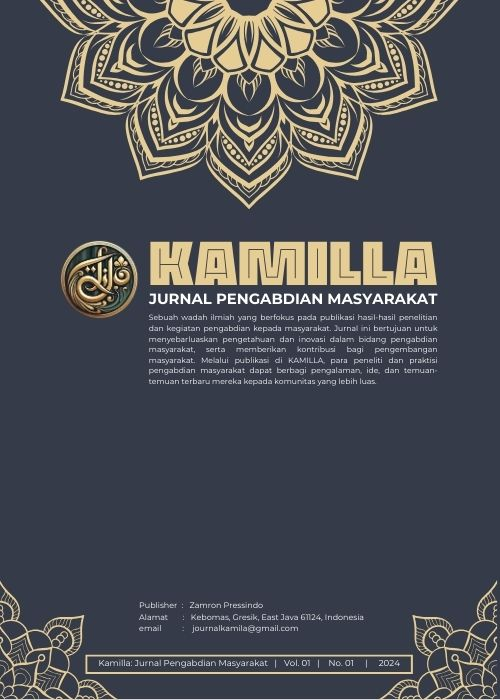 					Lihat Vol 1 No 1 (2025): Kamilla: Jurnal Pengabdian Masyarakat
				